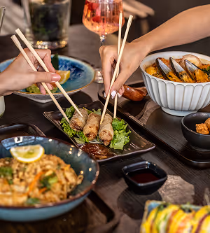 Asiatisches Essen