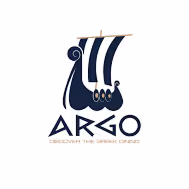 Logo mit einem stilisierten Wikinger-Schiff und dem Schriftzug ARGO darunter.
